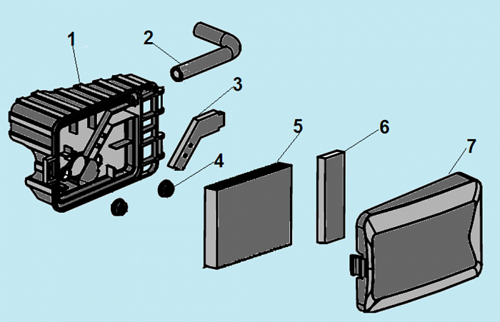 10 ВОЗДУШНЫЙ ФИЛЬТР ГАЗОНОКОСИЛКА CHAMPION LM4215