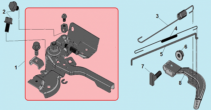 16 ТЯГИ КУЛЬТИВАТОР CHAMPION ВС7713