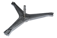 Крестовина барабана стиральной машины Samsung, лучи 24,5 см, вал 10,7 см, крепление под болт, код DC97-15182A, втулка из нержавейки